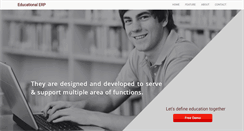 Desktop Screenshot of educationalerp.com