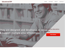 Tablet Screenshot of educationalerp.com